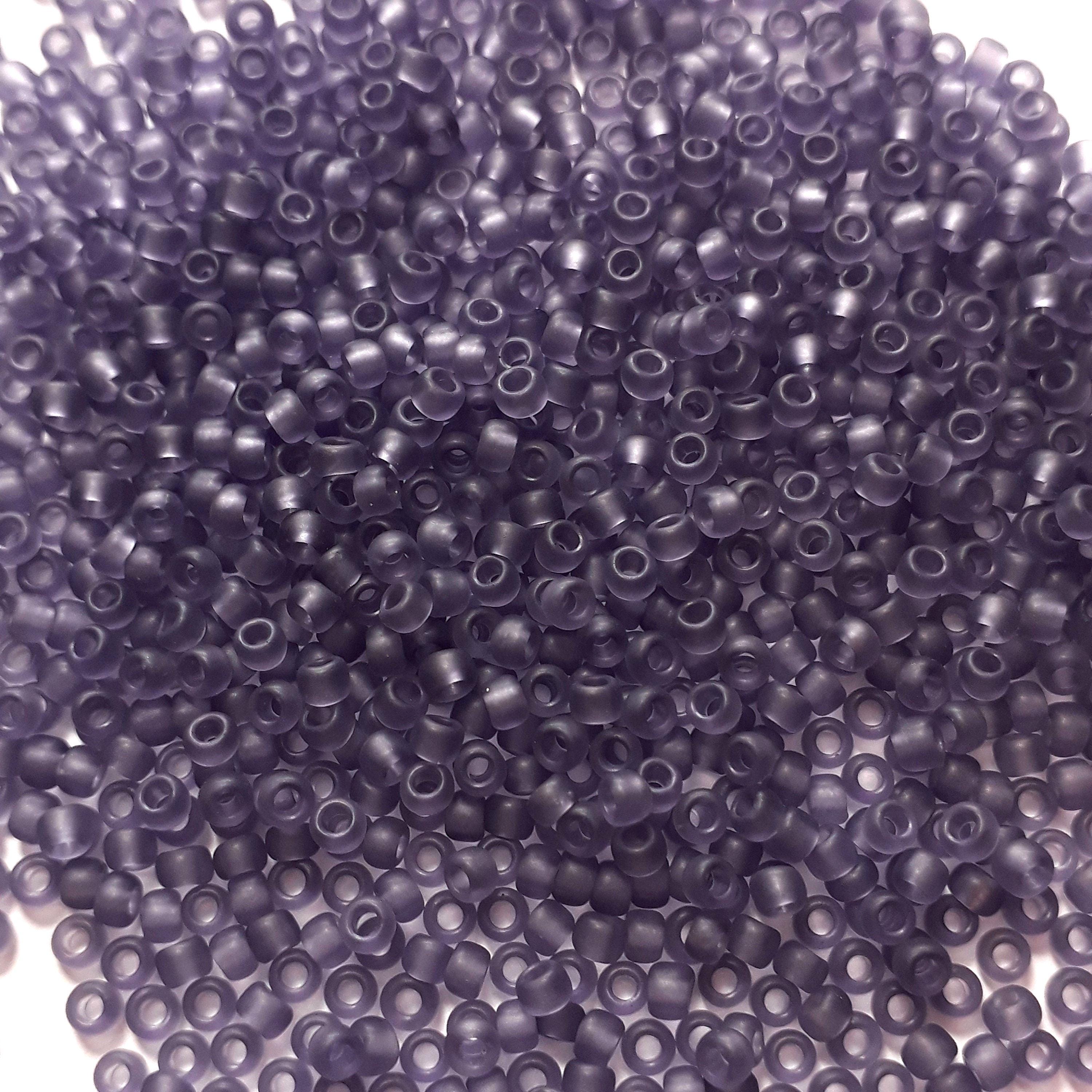 Transparent-Frosted Sugar Plum TOHO Seed Glass 11/0 - 10g